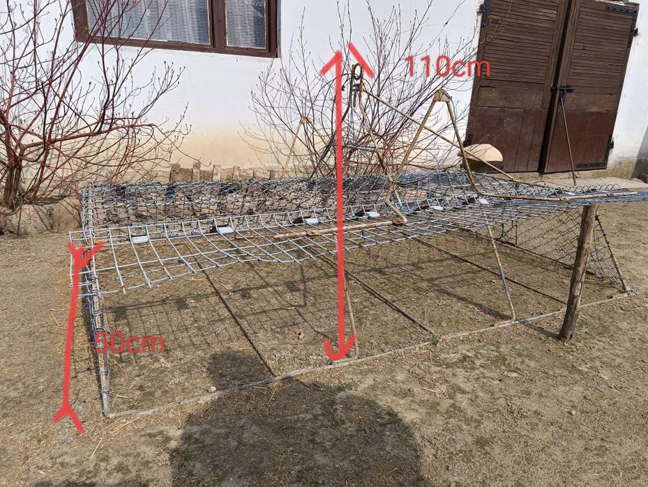 Klatka siatkowa dla golębi