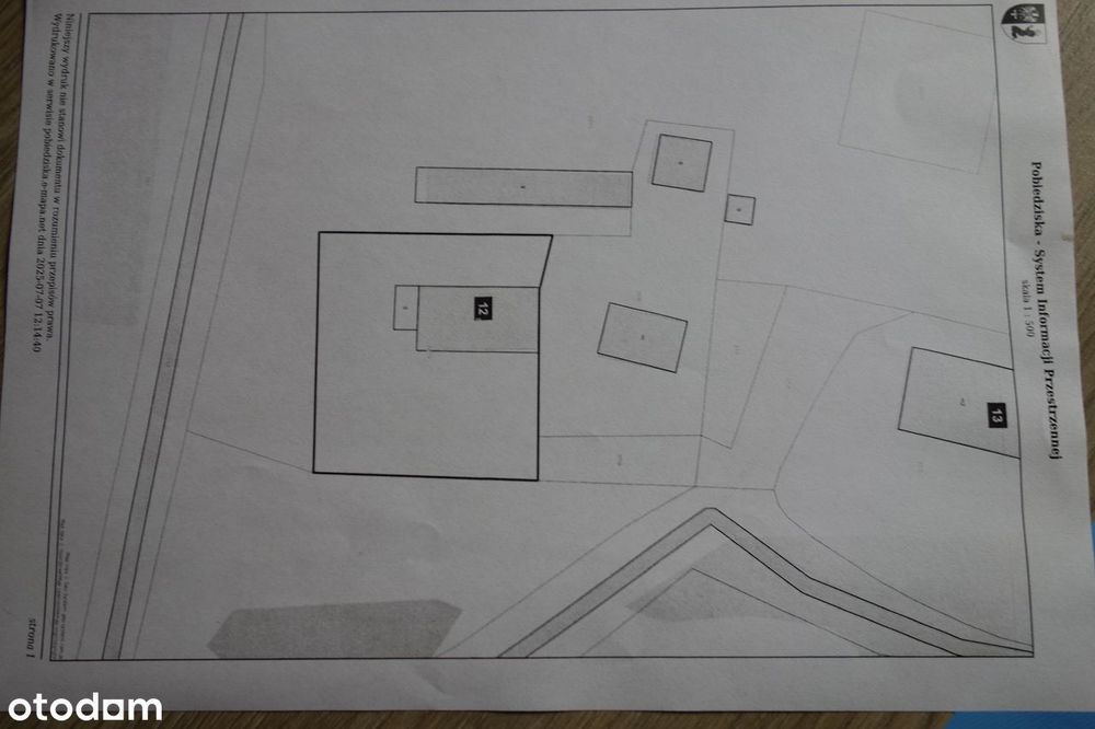 Budynek gospodarczy 45m wraz z  udziałem w działce 450/1350