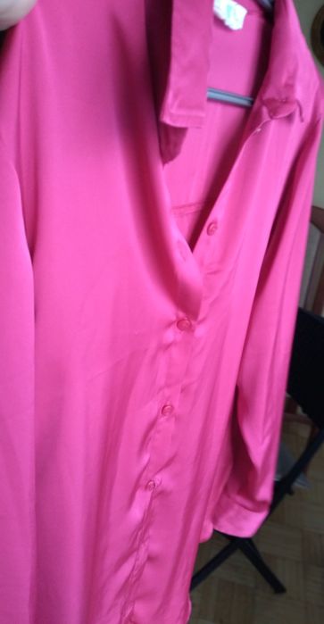 Elegancka bluzka koszulowa Primark 40 amarant