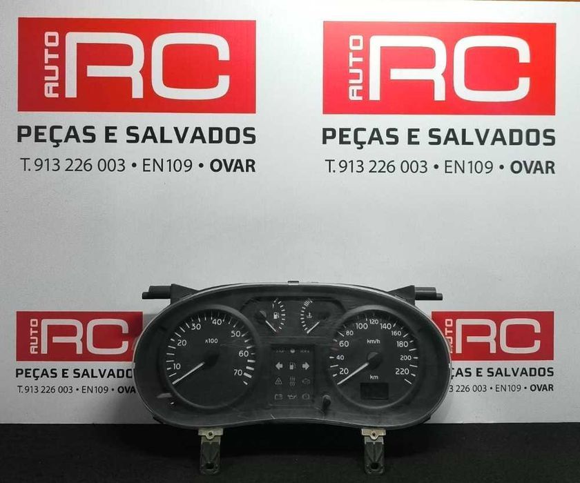 Quadrante / Painel de Instrumentos RENAULT CLIO II Caixa/parte traseira inclinada (SB0/1/2_) ano 1998