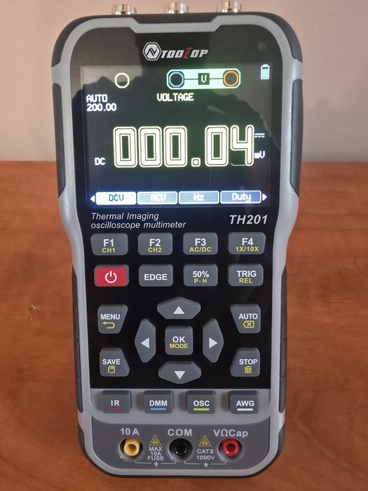 Multimetr Oscyloskop Kamera Termowizyjna Tooltop TH201 4w1