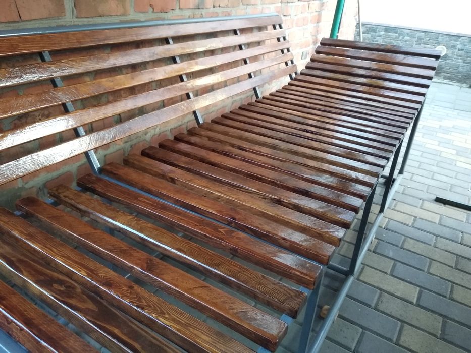 Скамейка-диван для улицы или веранды