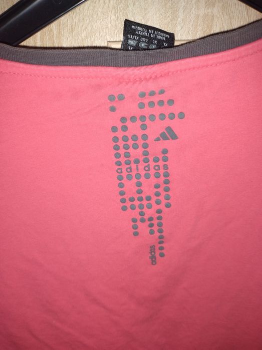 Koszulka sportowa damska męska t short nadruk adidas XL