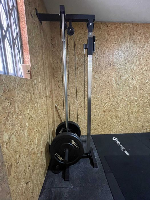 Polia musculação Azafit - como NOVA