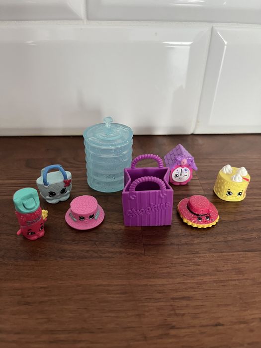 Shopkins plus 2 kucyki gratis figurki