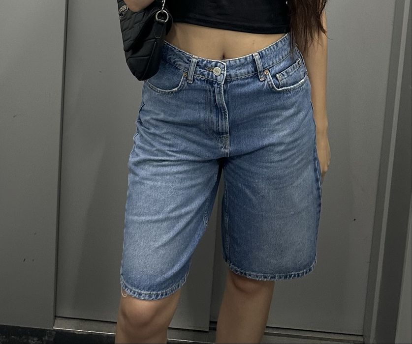 Шорти бермуди джинсові