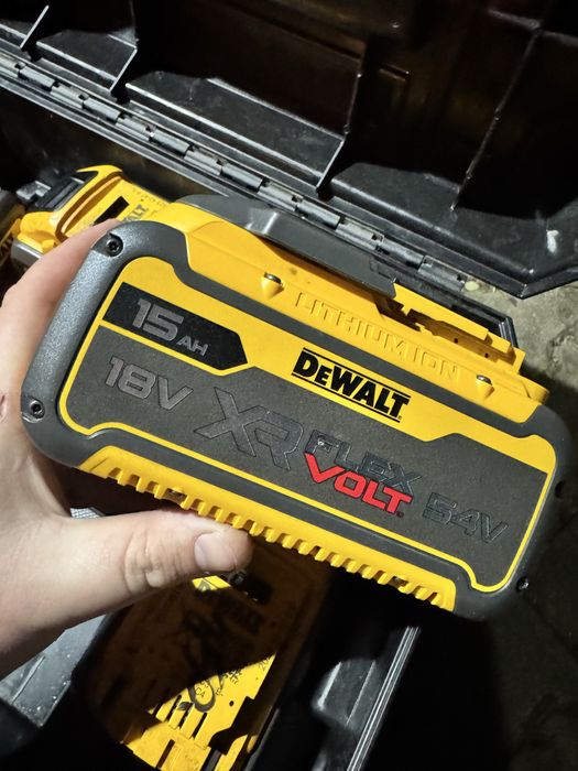 Bateria dewalt flexvolt 18v/54v 15ah