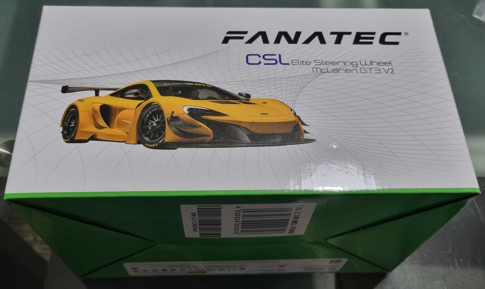 Volante Fanatec CSL Elite McLaren GT3 V2