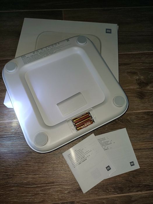 Смарт-ваги Xiaomi Mi Smart Scale 2 (2024) XMTZC04HM з батарейками