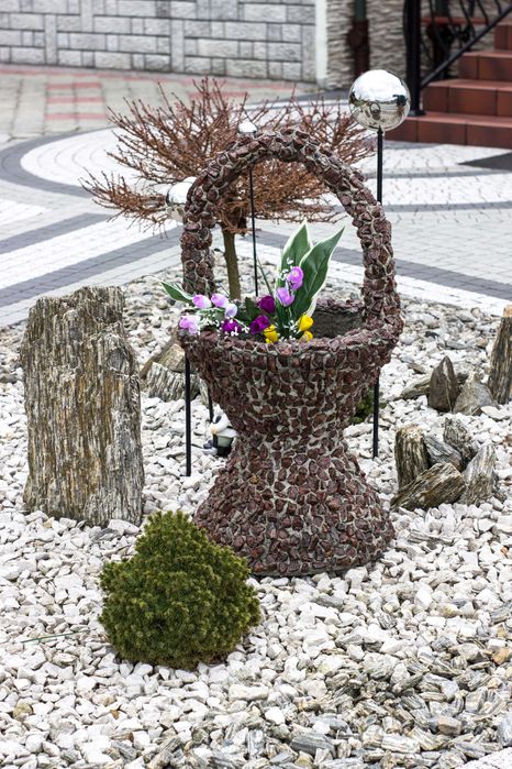 Donice  z betonu do ogrodu