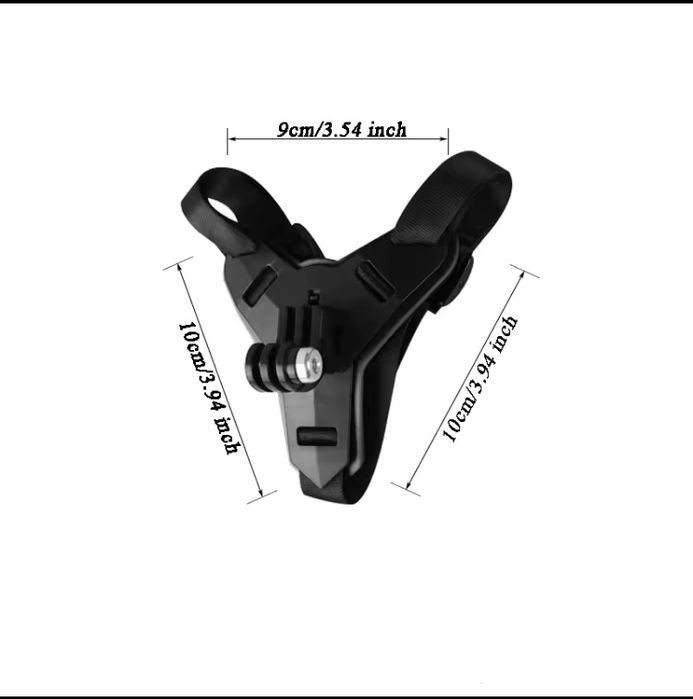 Suporte de camara de video gopro para capacete de moto