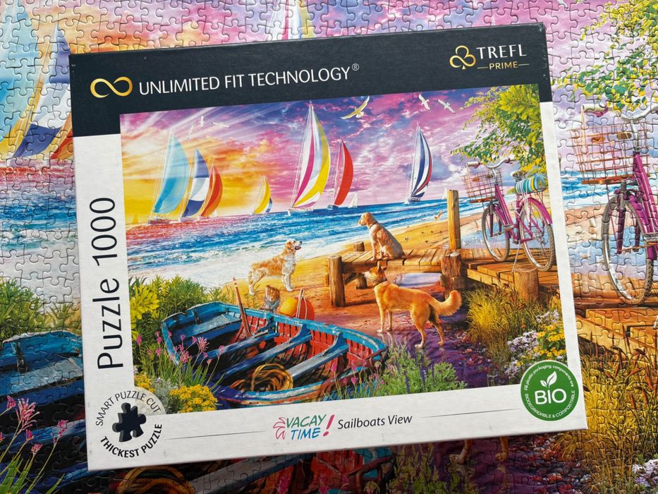 Puzzle Trefl Prime 1000 Vacay Time: Sailboats View