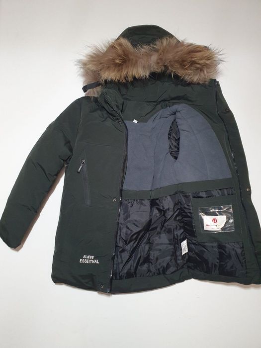 Зимова куртка дитяча для хлопчика 134-152 розмірів