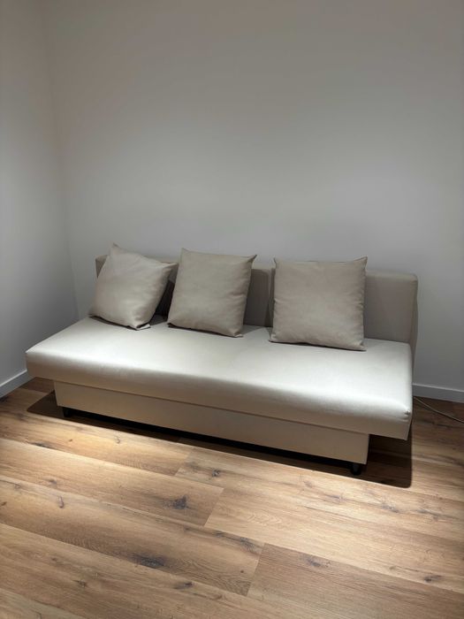 Sofá cama IKEA bege - ÄLVDALEN 3 lugares
