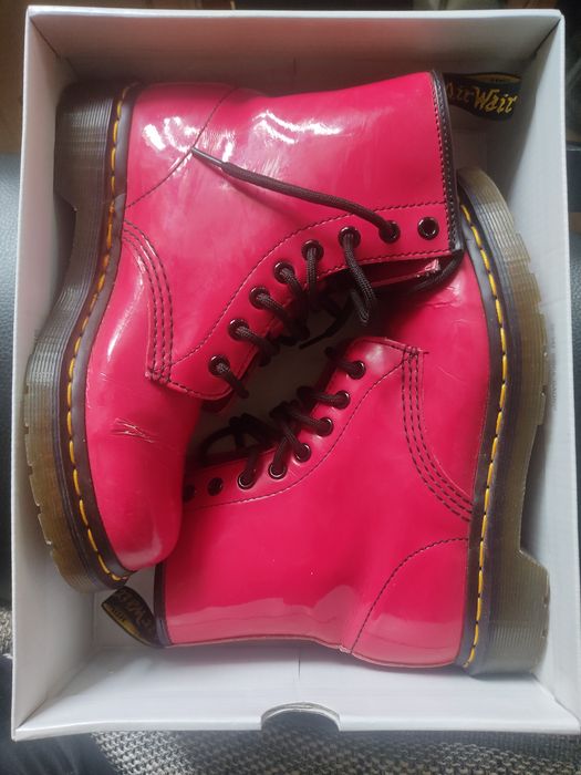 Dr Martens Pascal 1460, czerwone, r. 37