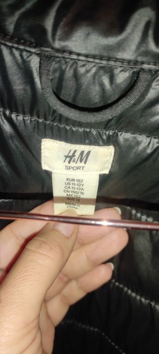 Kurtka wiosenna pikowana dziewczęca H&M 152