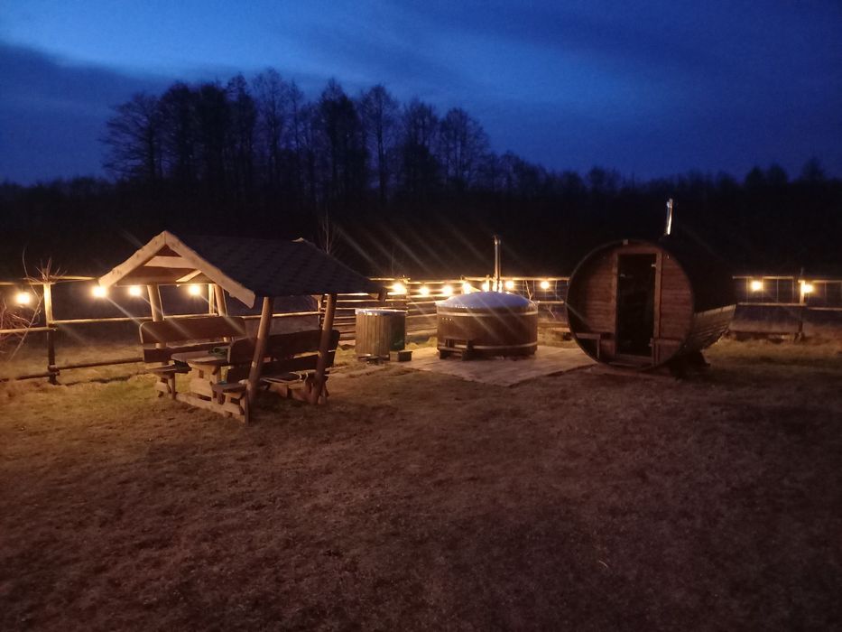 Domek letniskowy nad rzeką Wel