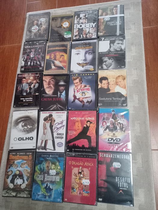 Filmes Dvd novos e embalados desde 2€