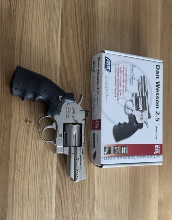 Revolver chumbos asg dan wesson 2.5 4,5mm