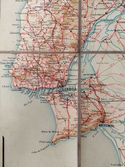 Carta Itinerária da Vacuum Oil Company