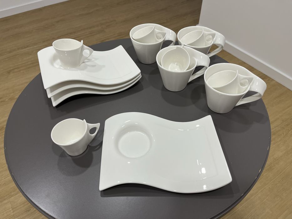 Serviço de café - Porcelana Celos