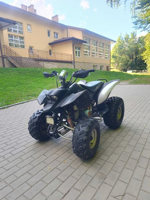 Quad 250 Bashan ciecz po serwisie