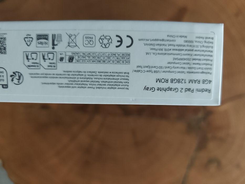 Tablet Redmi Pad 2 Graphite Gray 4GB RAM 128 GB ROM