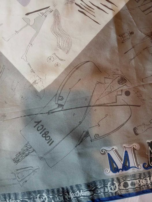 Chusta jedwabna Max Mara