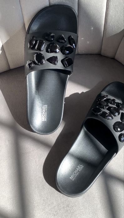 MICHAEL KORS ОРИГІНАЛ. Шльопанці слайдери шльопки шлепки босоніжки