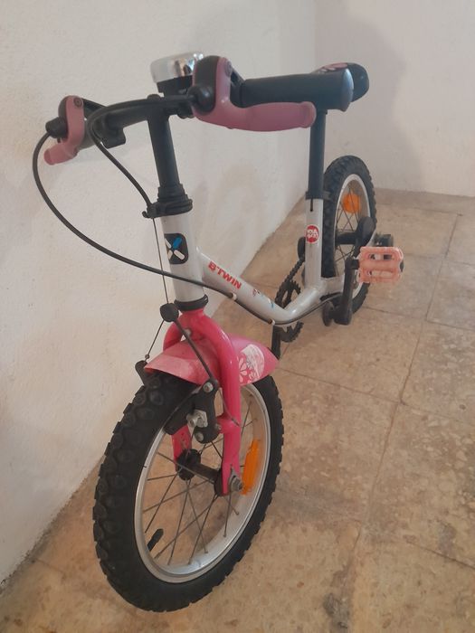 Bicicleta B-Twin para menina - 3 a 5 anos