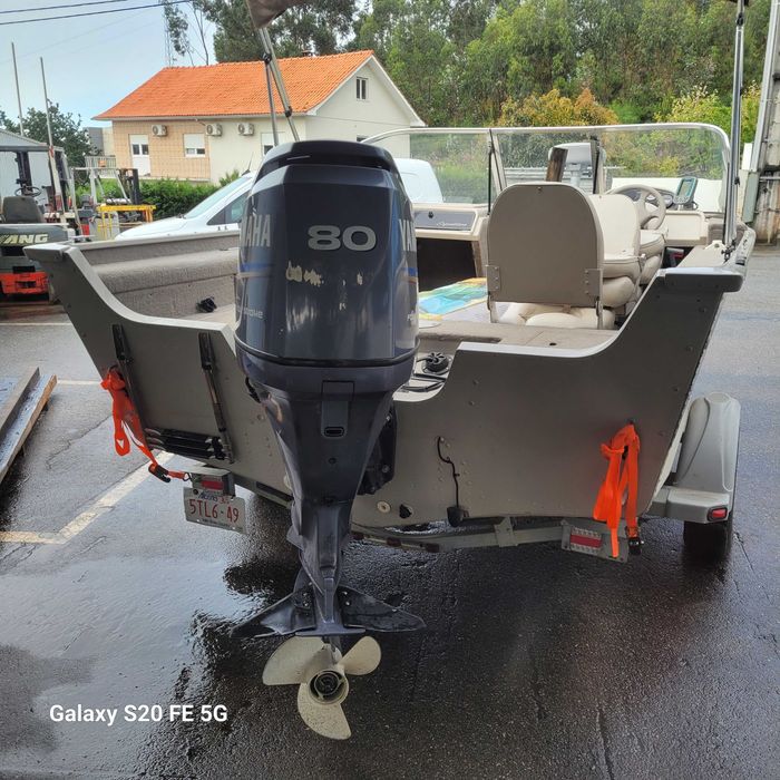 Barco de Alumínio pesca desportiva