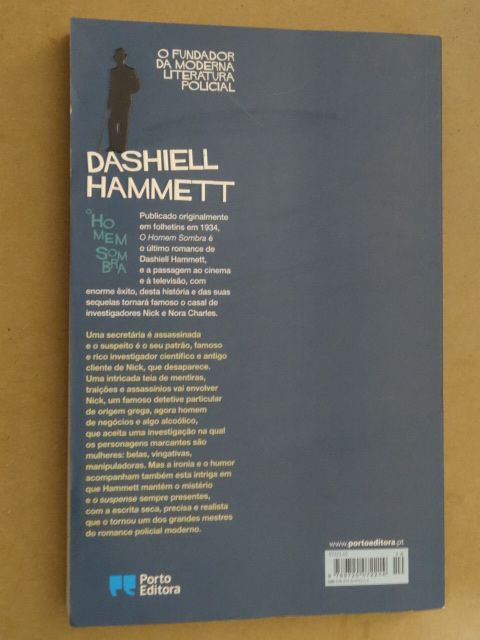 O Homem Sombra de Dashiell Hammett - 1ª Edição