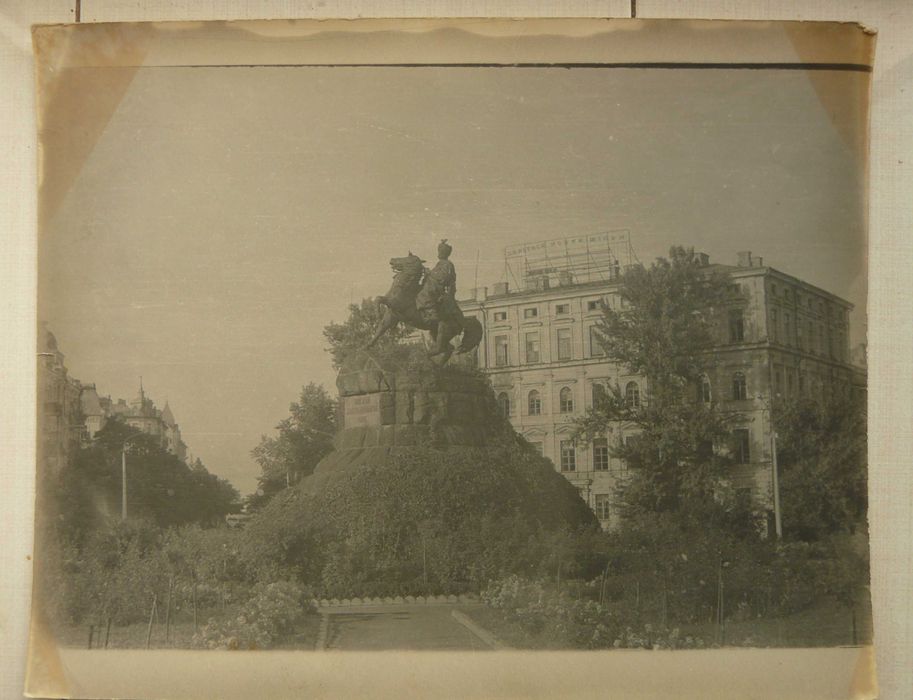 Велике фото Київ, Памятник Б.Хмельницькому, 1960-ті р.