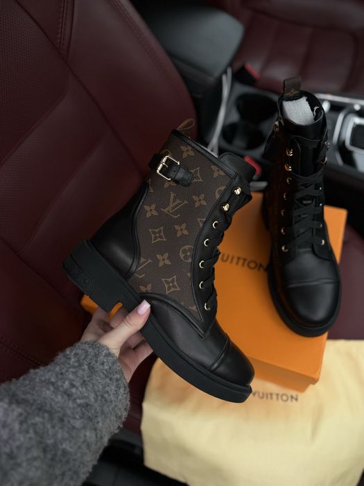 Ботинки луи виттон louis Vuitton 38 чоботи челсі жіночі