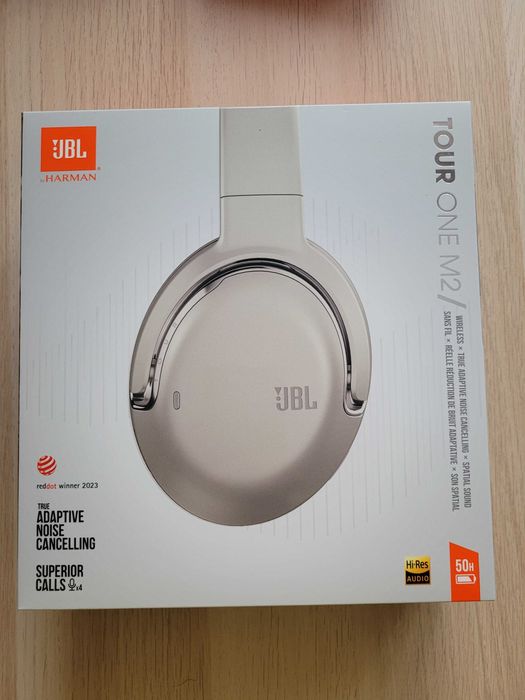 Słuchawki bezprzewodowe JBL Tour One M2, nowe !