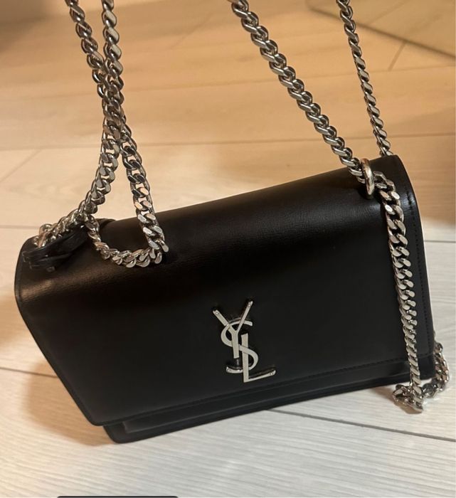 Нова чорна сумка, крос-боді, подібна до Saint Lauren YSL