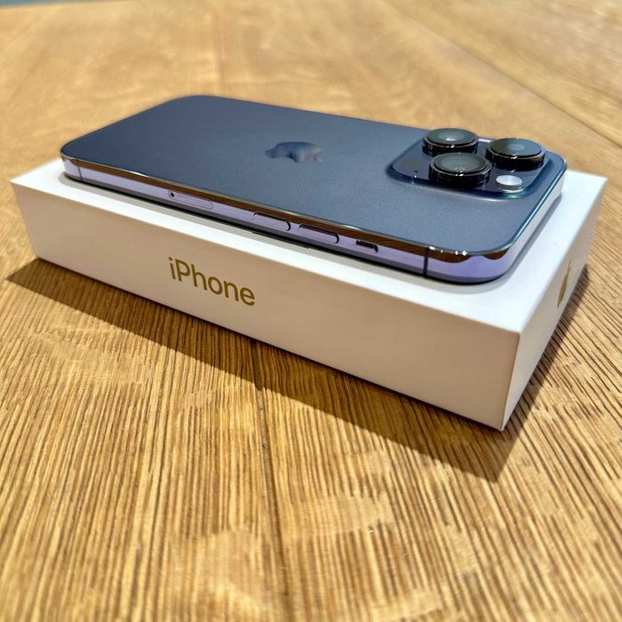  Apple iPhone 14 Pro 256GB Deep Purple Idealny Bat 100% Gwarancja ROK