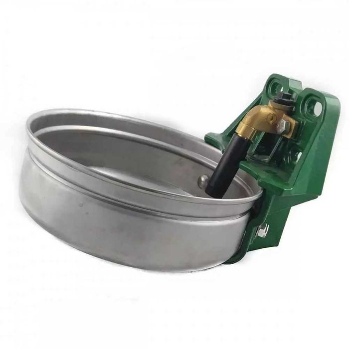 Poidło miskowe z zaworem rurowym dla bydła krów koni duże 5 litrów