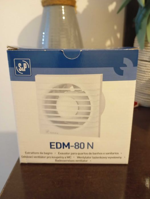 Ventilador S&P EDM-80 novo