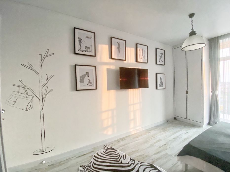 2 кімнатна квартира/апартаменти+парковка. «Парк Фонтанів» Фонтанка