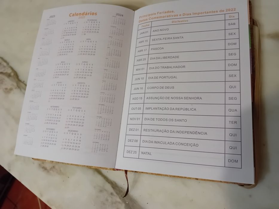 Livro Agenda 2022