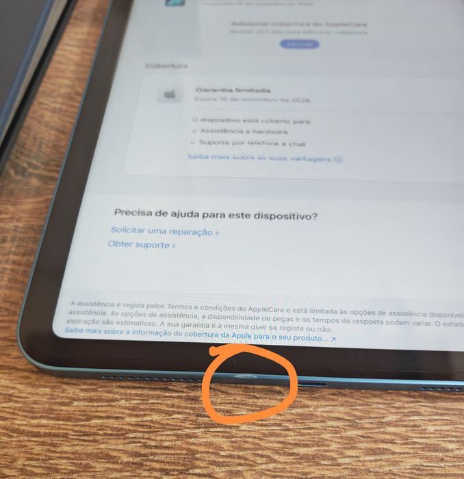 iPad 11" 128GB Azul Wifi, VENDIDO C/Garantia Aceito Retomas