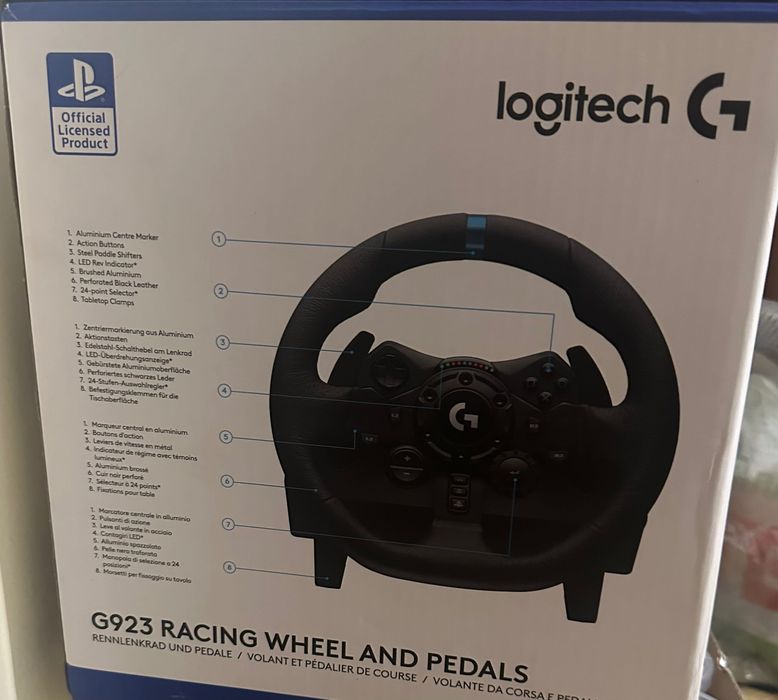 Ігрове кермо Logitech G923