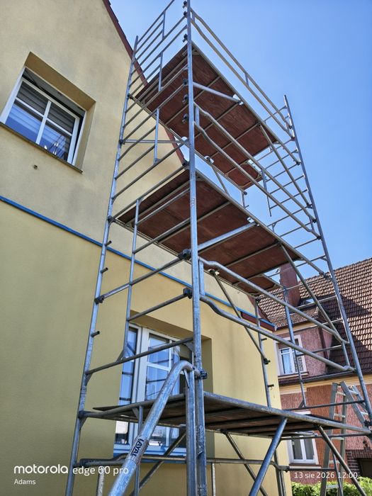 Wynajem rusztowania Pletac 100 m2