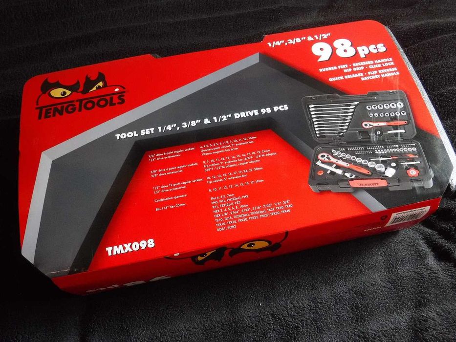 Zestaw narzędzi Teng Tools TMX098   - 98-częściowy