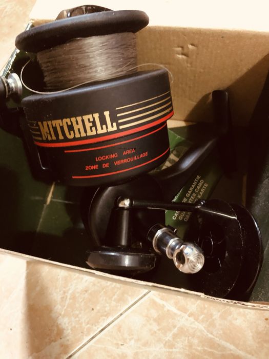 Carreto de pesca mitchell novo