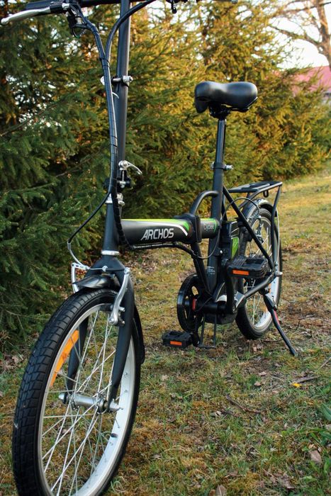 WySyŁkA ROWER ELEKTRYCZNY SKŁADAK Archos Cyclee jak NOWY składany e ...