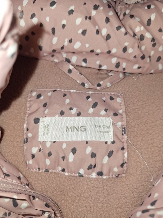 Kurtka zima dziewczynka 128 cm