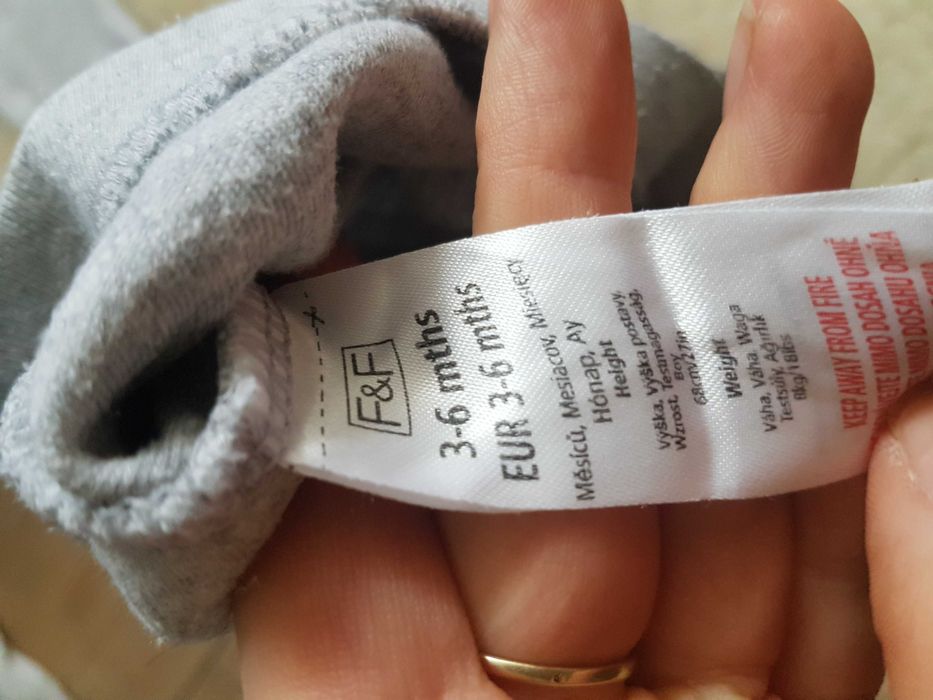 Paka ubranek dla niemowlaka 6 sztuk