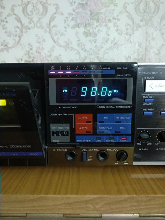 Aiwa CX-60 кассетный ресивер, состояние !!!